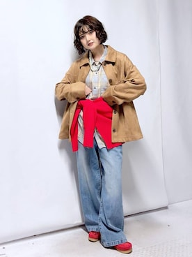 nasuumy10さん（レディース・152cm）の春コーディネート