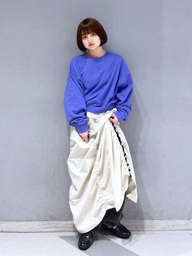 「アイテム（アイライナー、その他）」を使った、nasuumy10さん（レディース・151cm）の春コーディネート