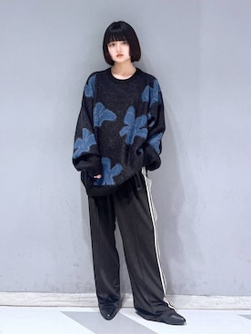 「アイテム（アイライナー）」を使った、nasuumy10さん（レディース・151cm）の冬コーディネート