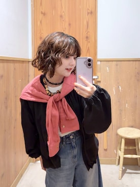 「GLOBAL WORK（グローバルワーク）のアイテム」を使った、ナスちゃんさん（レディース・152cm）の春コーディネート