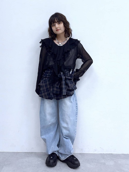 3.3 Field Trip／バレルデニムパンツ
