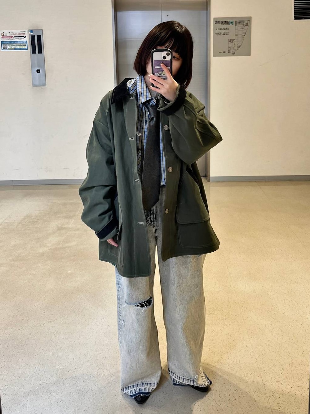 k*t様 POLO RALPH LAUREN ハンティングジャケットXL肘パッチ POLO RALPH LAUREN ハンティングジャケットXL肘パッチ襟コーデ 襟