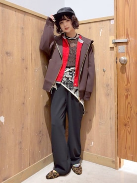 「GLOBAL WORK（グローバルワーク）のアイテム（財布/小物）」を使った、ナスちゃんさん（レディース・152cm）の春コーディネート