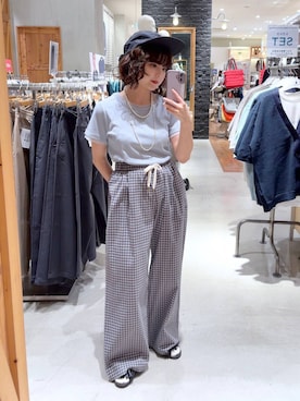 ナスちゃんさん(レディース・152cm)の夏コーディネート