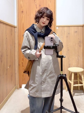 ナスちゃんさん（レディース・152cm）の春コーディネート