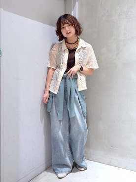 ナスちゃんさん(レディース・152cm)の夏コーディネート