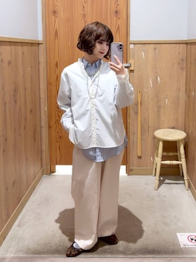 ナスちゃんさん（レディース・152cm）の春コーディネート
