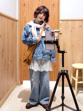 「GLOBAL WORK（グローバルワーク）のアイテム（シューズ）」を使った、ナスちゃんさん（レディース・152cm）の春コーディネート