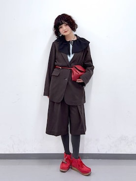 「GLOBAL WORK（グローバルワーク）のアイテム（ジャケット/アウター）」を使った、ナスちゃんさん（レディース・152cm）の春コーディネート