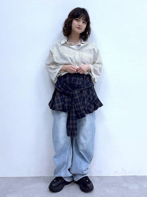 3.3 Field Trip／バレルデニムパンツ