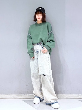 「アイテム（アイライナー、その他）」を使った、nasuumy10さん（レディース・151cm）の冬コーディネート