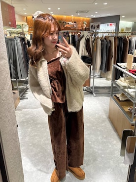 「アイテム（オールインワン・サロペット）」を使った、あやさん（レディース・162cm・20代）の秋コーディネート