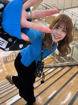 「アイテム（シュシュ）」を使った、あやさん（レディース・162cm・20代）の秋コーディネート