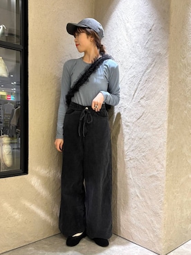 あやさん（レディース・162cm）の冬コーディネート