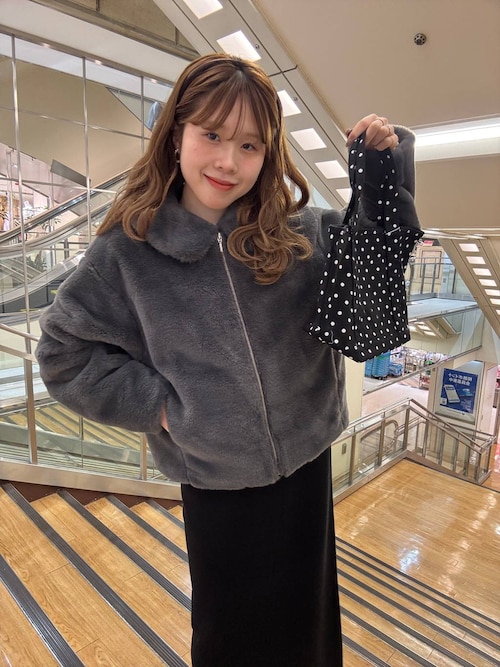 セール】【襟取り外し可能】ファーブルゾン 491126（ブルゾン