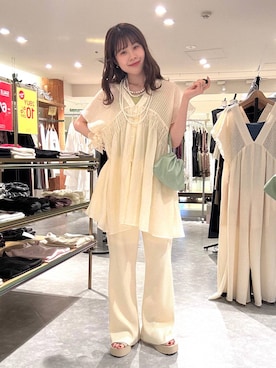 「LOWRYS FARM（ローリーズファーム）のアイテム（雑貨/ホビー）」を使った、あやさん（レディース・162cm）の夏コーディネート