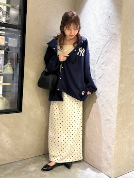 「アイテム（パーカー）」を使った、あやさん（レディース・162cm・20代）の夏コーディネート