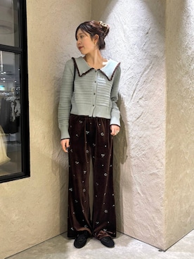 あやさん（レディース・162cm）の冬コーディネート