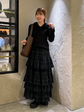 あやさん（レディース・162cm・20代）の秋コーディネート