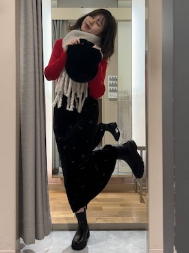 「クリスマス」｜あやさん（レディース・162cm）の秋コーディネート