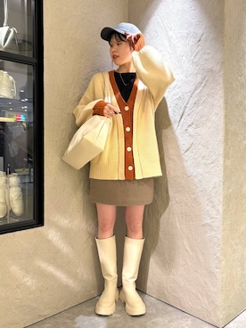 あやさん（レディース・162cm）の冬コーディネート