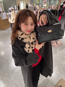 「アイテム（チェスターコート）」を使った、あやさん（レディース・162cm・20代）の秋コーディネート