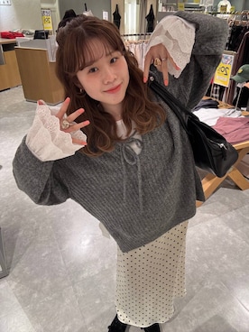 「アイテム（モカシン/デッキシューズ）」を使った、あやさん（レディース・162cm・20代）の秋コーディネート