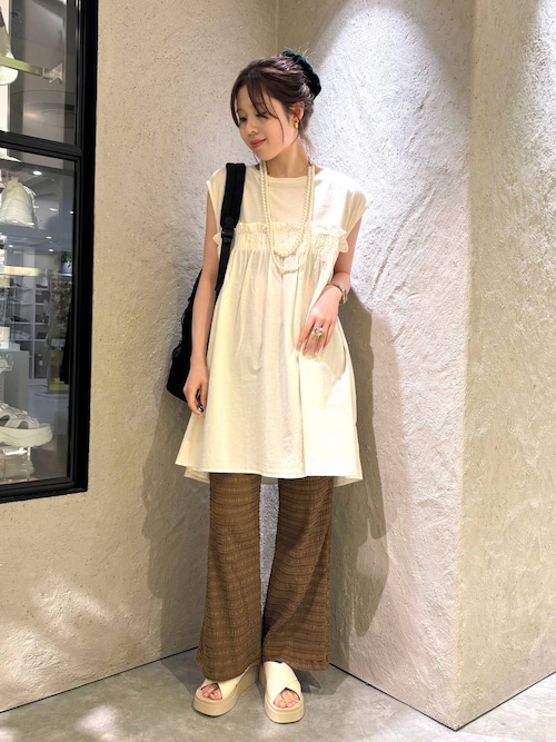 ミニシャーリングフレアパンツ 451869 ミニシャーリングフレアパンツ 451869