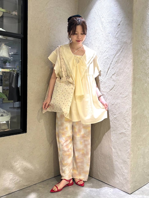 専用　26日までお取り置き商品 LOWRYS FARM パンツ シャイニープリーツイージーパンツ 327979