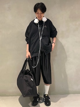「アイテム（ボストンバッグ）」を使った、Sotaさん（メンズ・167cm）の秋コーディネート