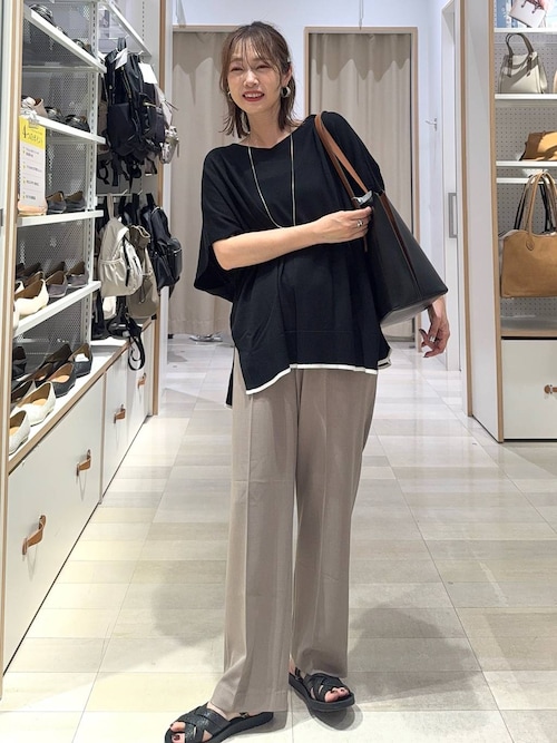 パンツ　お出かけ　デート　フェミニン　ワイドレッグ　秋冬向け パンツ お出かけ デート フェミニン ワイドレッグ 秋冬向け