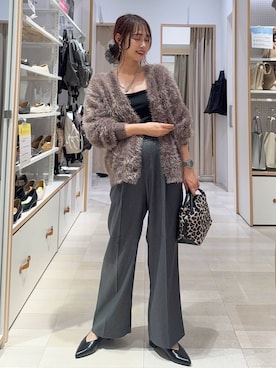 「アイテム（パンプス）」を使った、せこ子さん（レディース・159cm・30代）の秋コーディネート