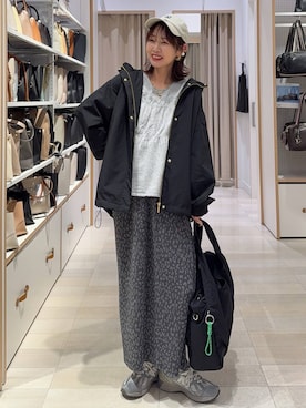 「GLOBAL WORK（グローバルワーク）のアイテム（トップス）」を使った、せこ子さん（レディース・159cm）の春コーディネート