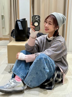 「アイテム（その他アウター）」を使った、せこ子さん（レディース・159cm・30代）の冬コーディネート