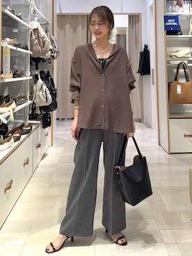 「アイテム（キャミソール）」を使った、せこ子さん（レディース・159cm・30代）の夏コーディネート