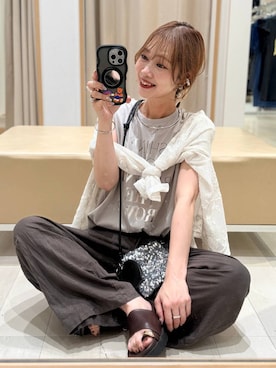 せこ子さん(レディース・159cm)の夏コーディネート