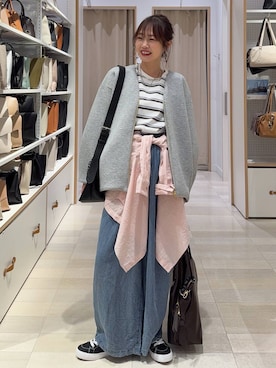 せこ子さん（レディース・159cm）の春コーディネート