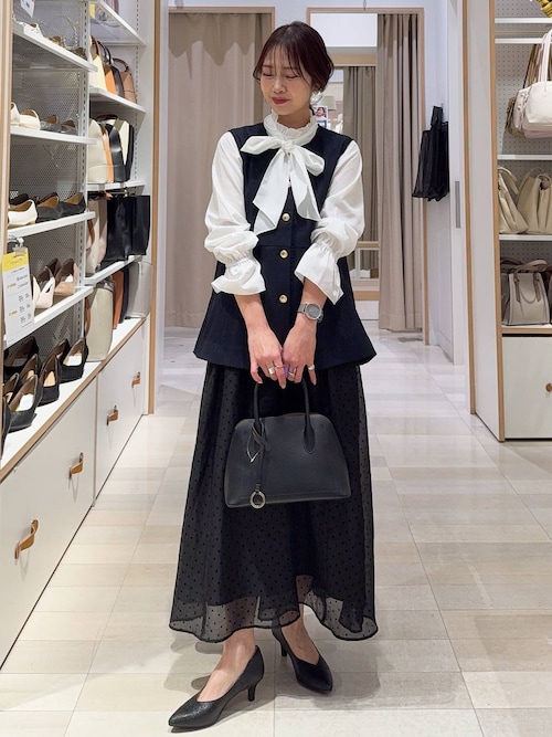 ツイードペプラムジレ/591837（その他アウター）｜GLOBAL WORK