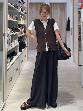 せこ子さん(レディース・159cm)の夏コーディネート