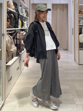 「GLOBAL WORK（グローバルワーク）のアイテム（トップス）」を使った、せこ子さん（レディース・159cm）の春コーディネート