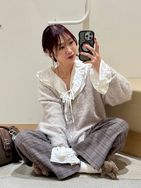 「アイテム（チェスターコート）」を使った、せこ子さん（レディース・159cm・30代）の秋コーディネート