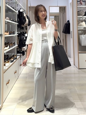 「アイテム（キャミソール）」を使った、せこ子さん（レディース・159cm・30代）の夏コーディネート