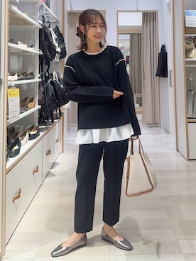 「GLOBAL WORK（グローバルワーク）のアイテム（ワンピース）」を使った、せこ子さん（レディース・159cm）の秋コーディネート