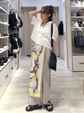 「アイテム（財布/小物）」を使った、せこ子さん（レディース・159cm・30代）の夏コーディネート