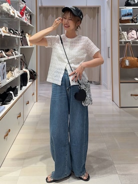 せこ子さん（レディース・159cm）の夏コーディネート