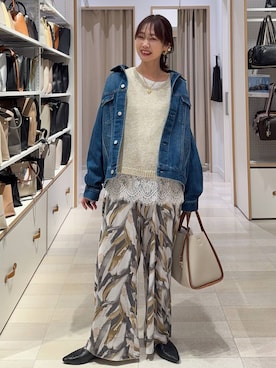 せこ子さん(レディース・159cm)の春コーディネート