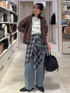 せこ子さん(レディース・159cm)の春コーディネート