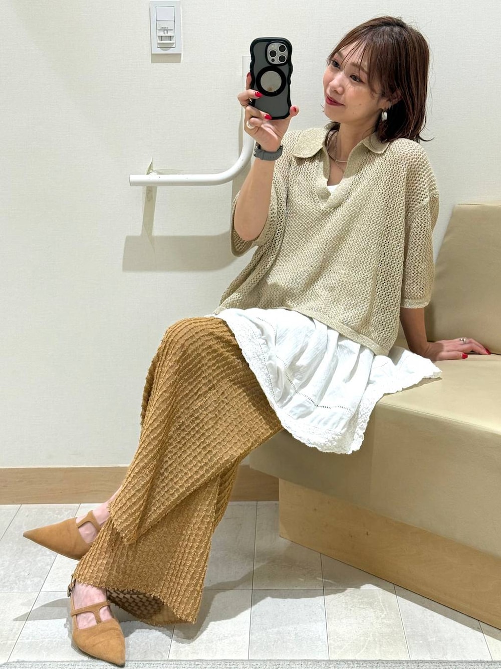 JEANASIS｜Tラインポインテッドトゥパンプス | Rakuten Fashion