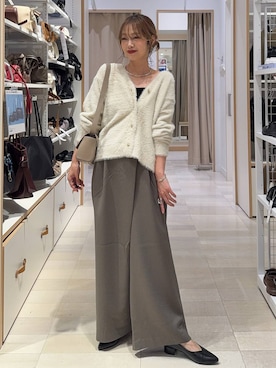 「GLOBAL WORK（グローバルワーク）のアイテム」を使った、せこ子さん（レディース・159cm）の秋コーディネート
