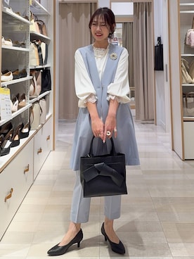 せこ子さん（レディース・159cm）の冬コーディネート